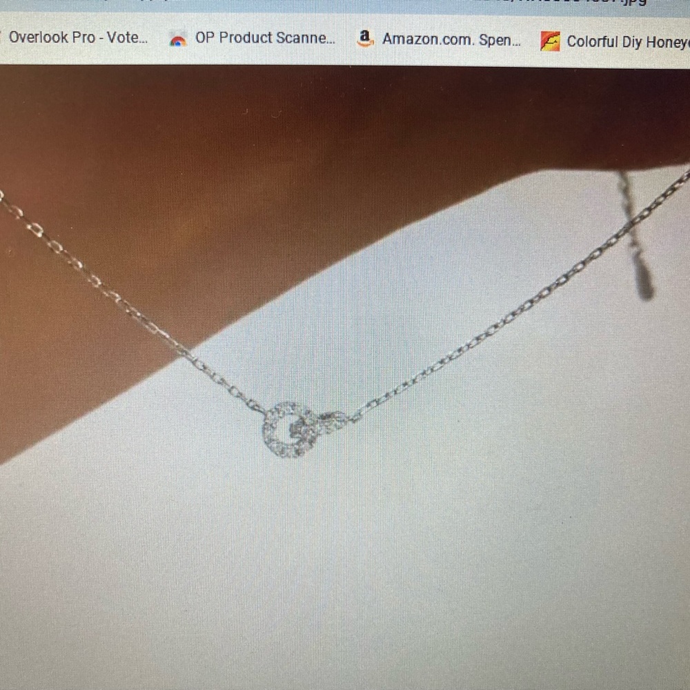 Antian Accessories™ Silver Circle Necklace 18” + 1” Extender | 925 Sterling